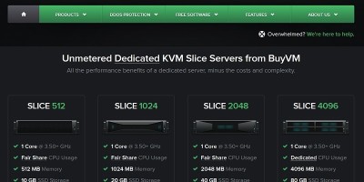 BuyVM 应该是存储型VPS最好的选择之一 BuyVM 应该是存储型VPS最好的选择之一